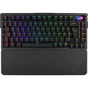 ASUS ROG Azoth Extreme Gaming Tastatur, PBT, hot-swap, ROG NX SNOW - schwarz-90MP03MA-BKDA01